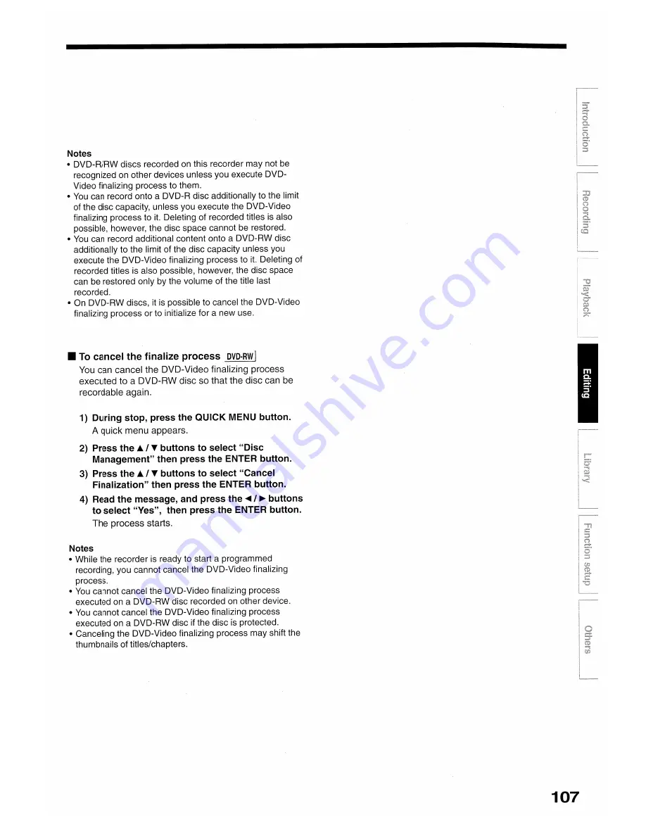 Toshiba D-R1SU Owner'S Manual Download Page 159