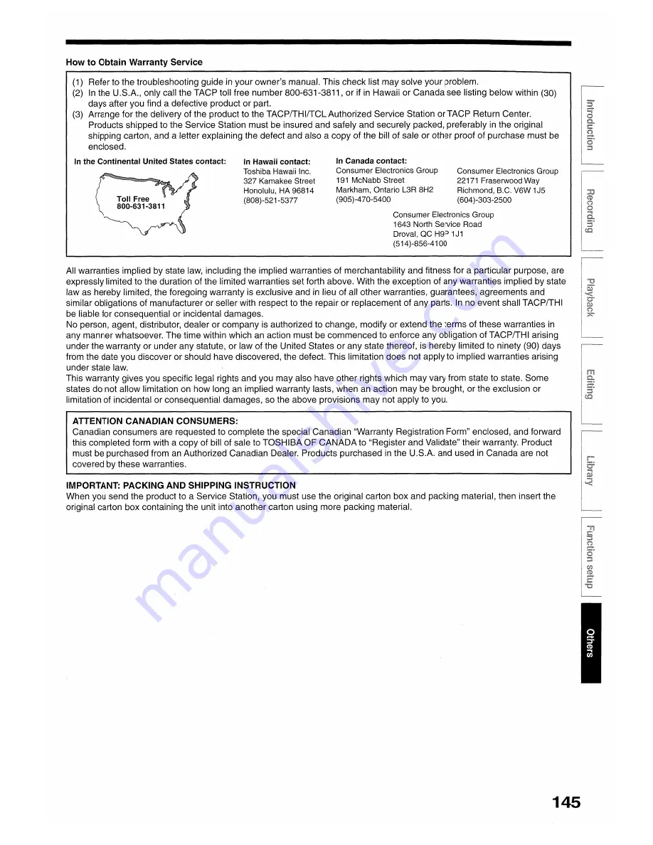 Toshiba D-R1SU Скачать руководство пользователя страница 197