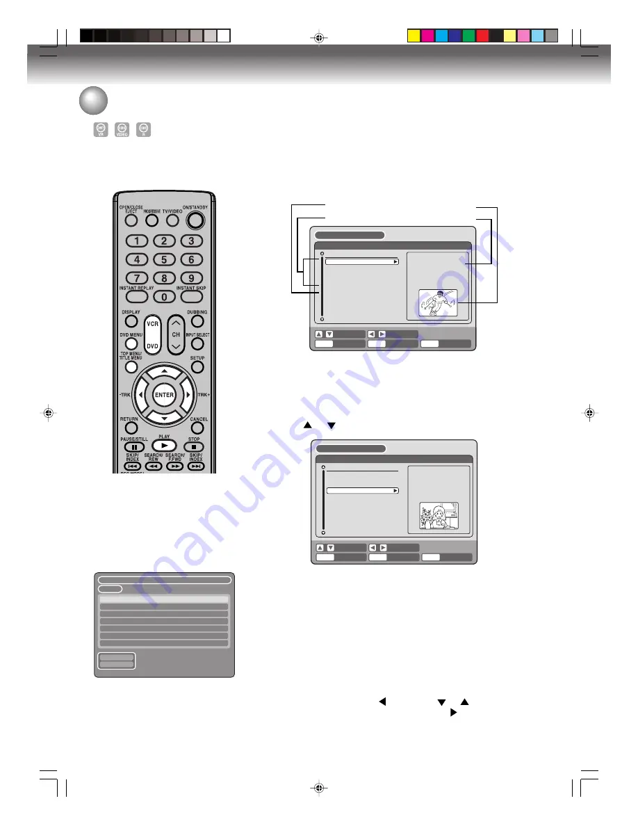 Toshiba D-VRW1 Owner'S Manual Download Page 34