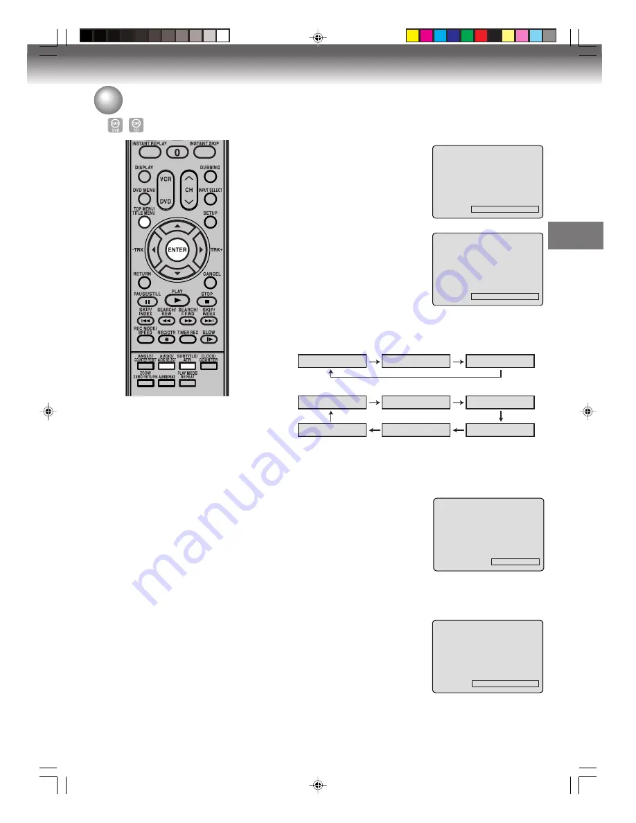 Toshiba D-VRW1 Owner'S Manual Download Page 41