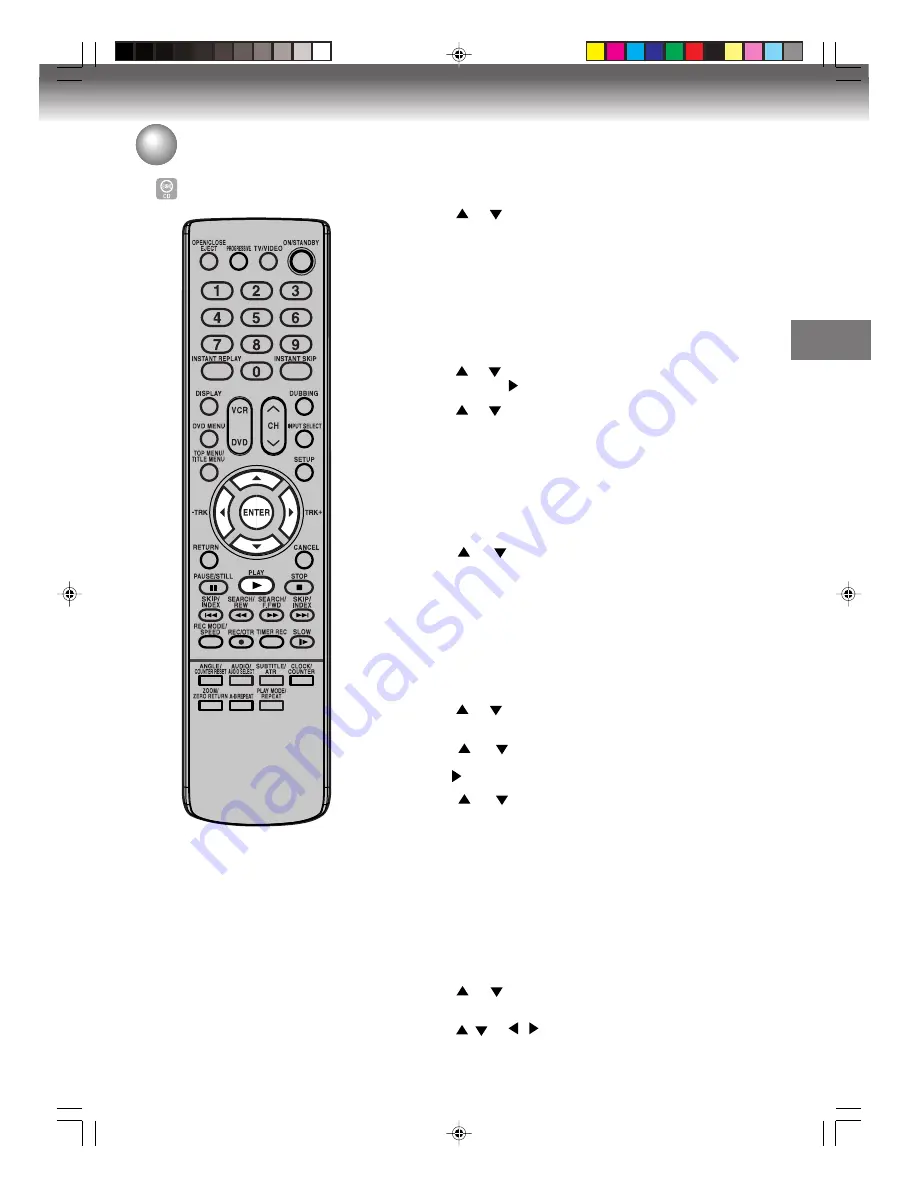 Toshiba D-VRW1 Owner'S Manual Download Page 43