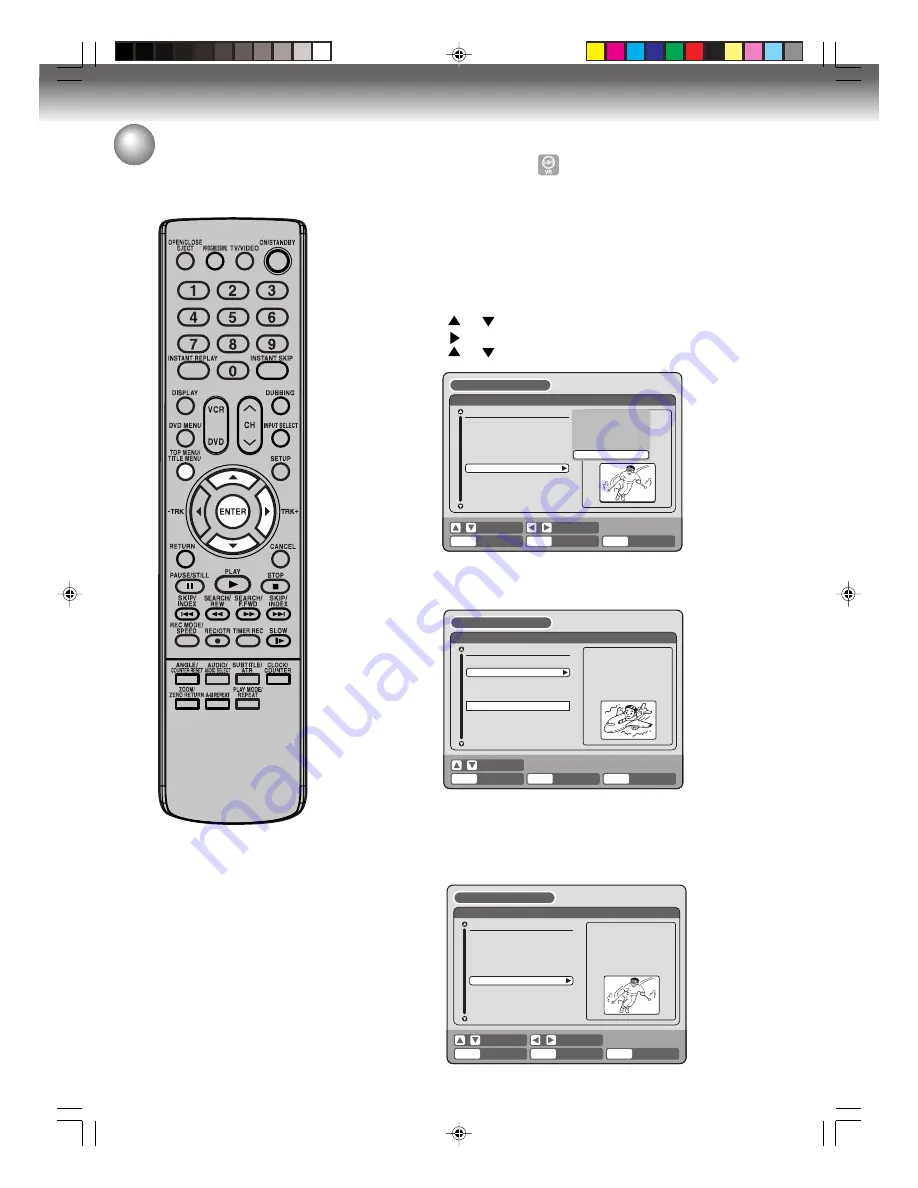 Toshiba D-VRW1 Owner'S Manual Download Page 66