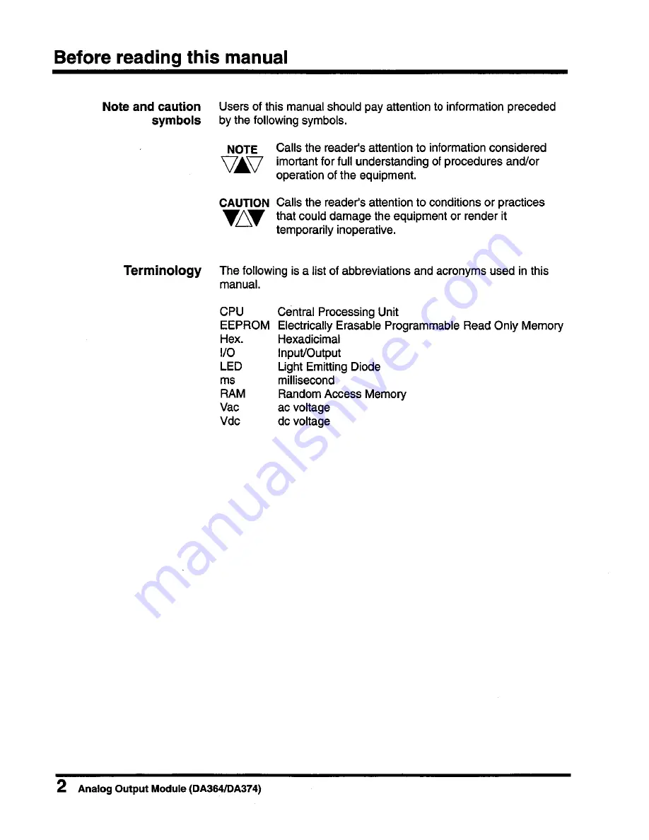 Toshiba DA364 User Manual Download Page 4