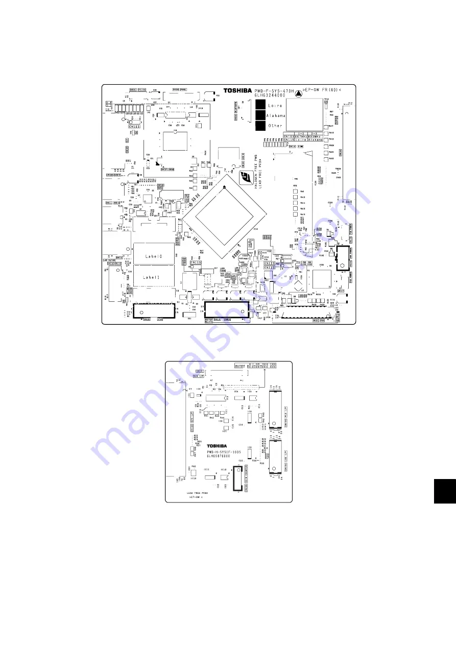 Toshiba DP-5550 Service Manual Download Page 389