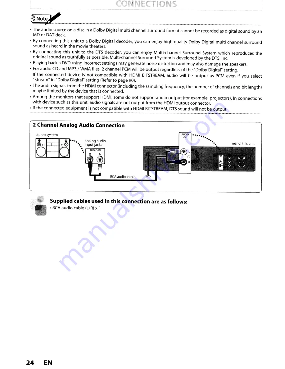 Toshiba DVR620KU Скачать руководство пользователя страница 24