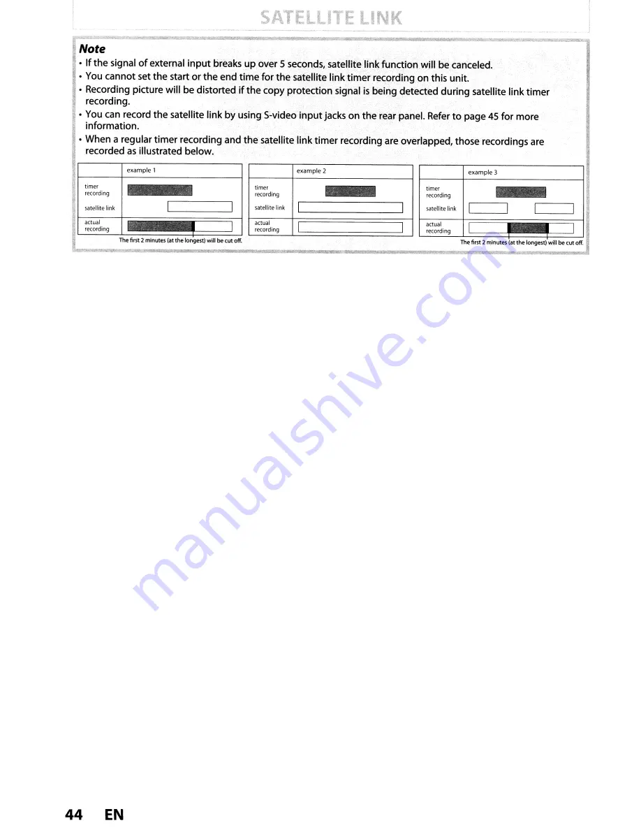 Toshiba DVR620KU Owner'S Manual Download Page 44