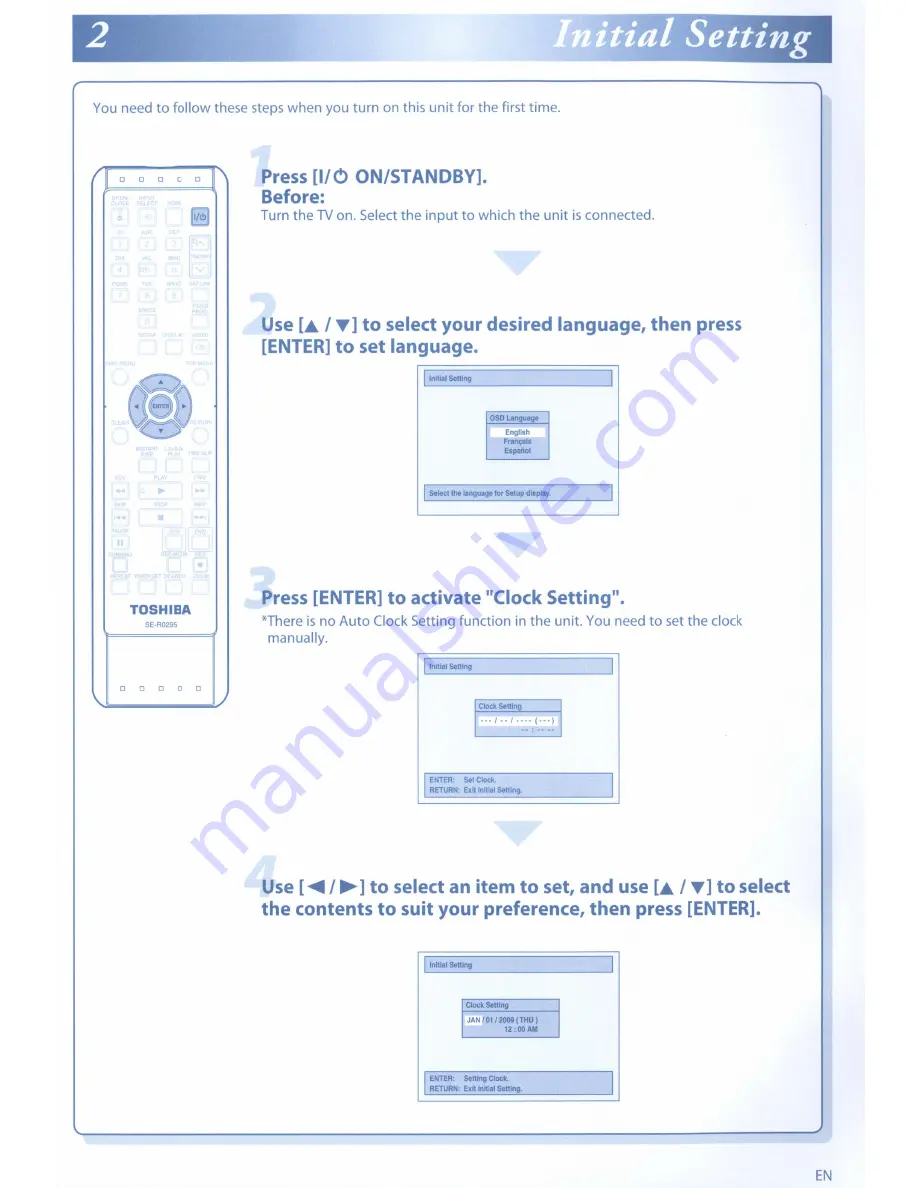 Toshiba DVR620KU Owner'S Manual Download Page 117