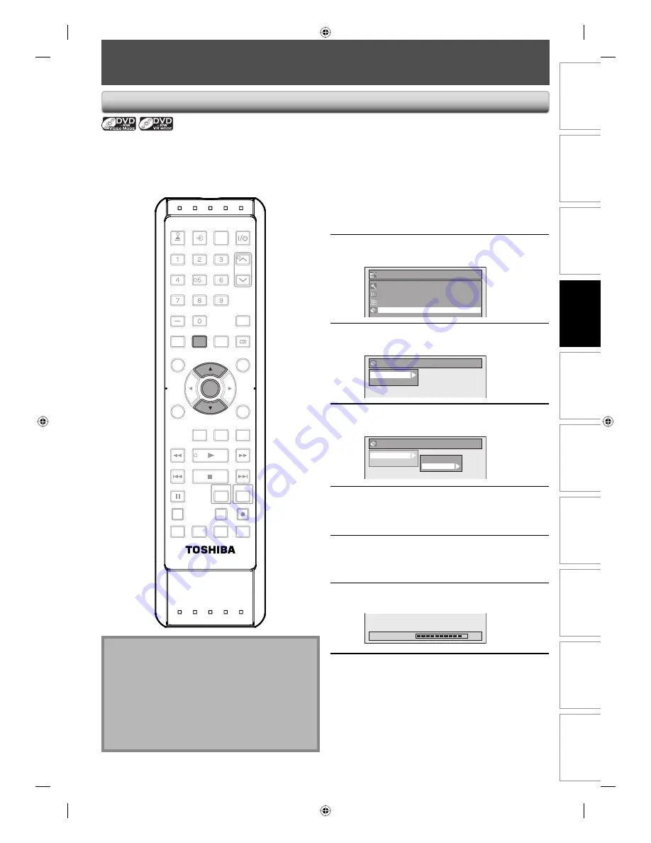 Toshiba DVR670 - DVDr/ VCR Combo Owner'S Manual Download Page 39