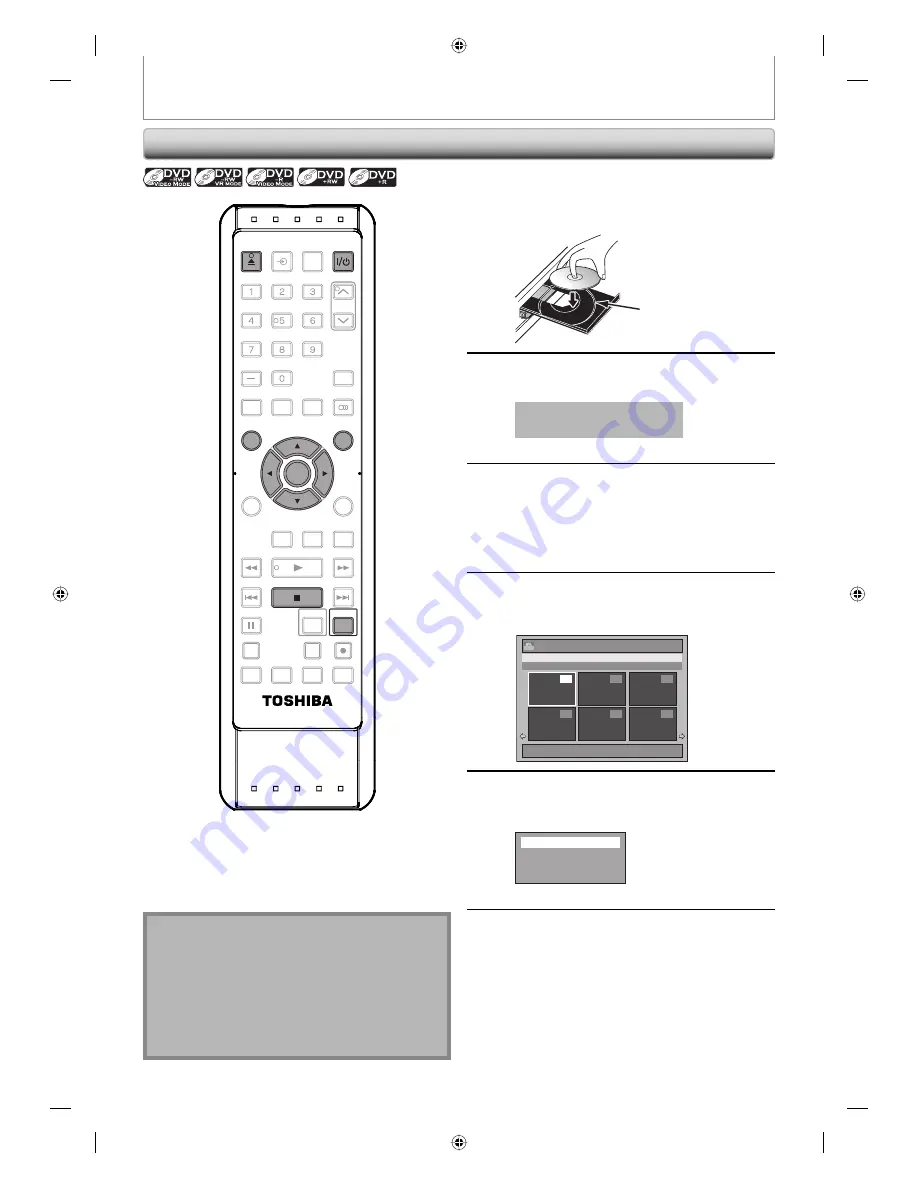 Toshiba DVR670 - DVDr/ VCR Combo Owner'S Manual Download Page 64