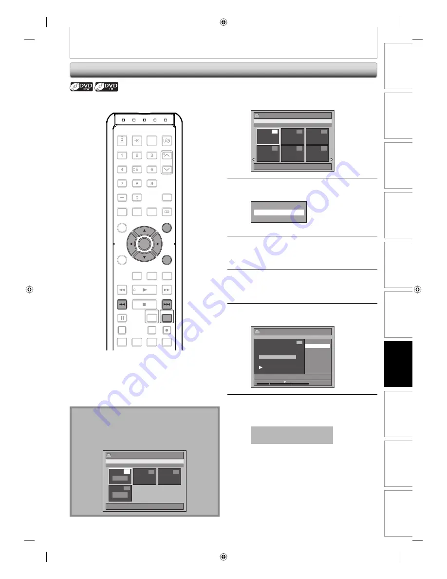 Toshiba DVR670 - DVDr/ VCR Combo Скачать руководство пользователя страница 89