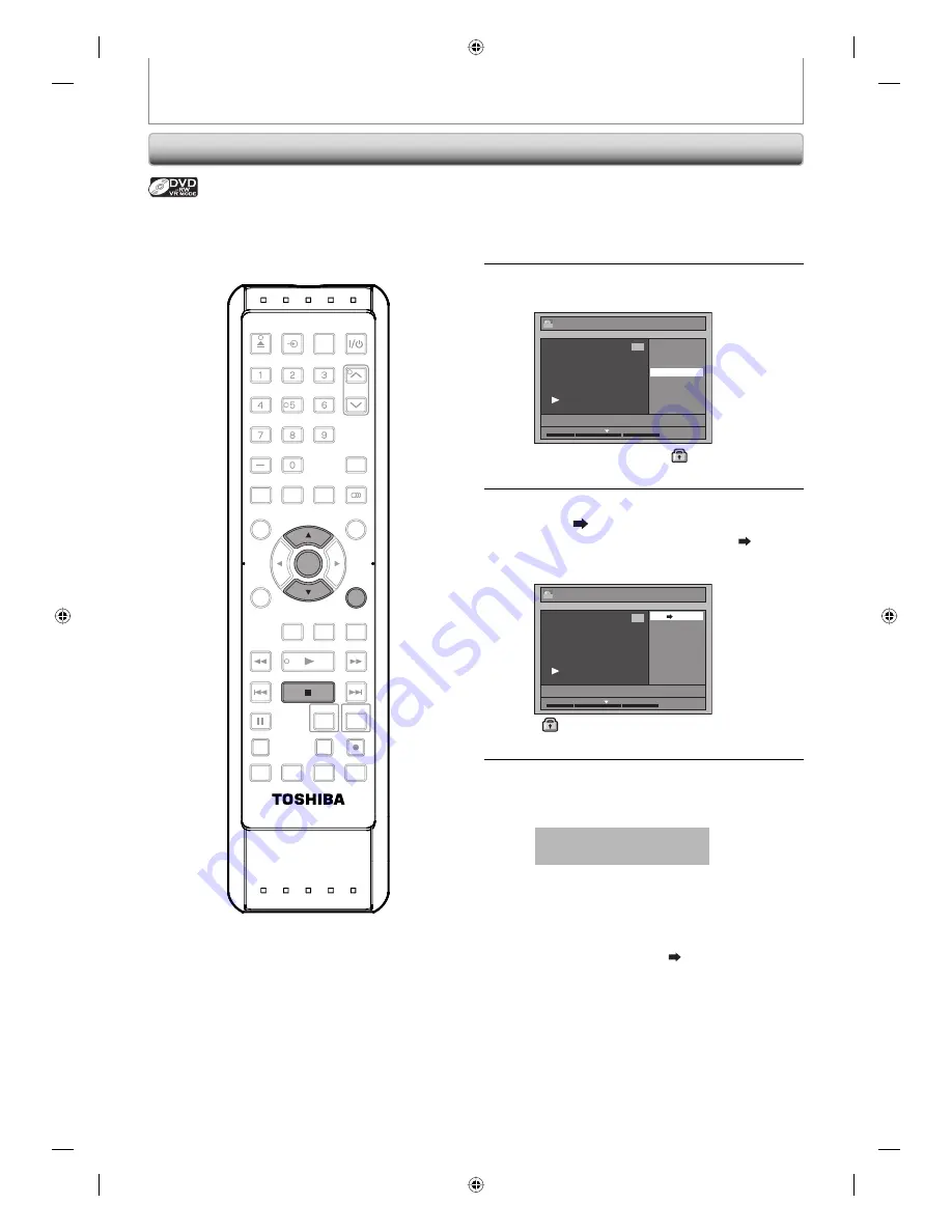 Toshiba DVR670 - DVDr/ VCR Combo Скачать руководство пользователя страница 94