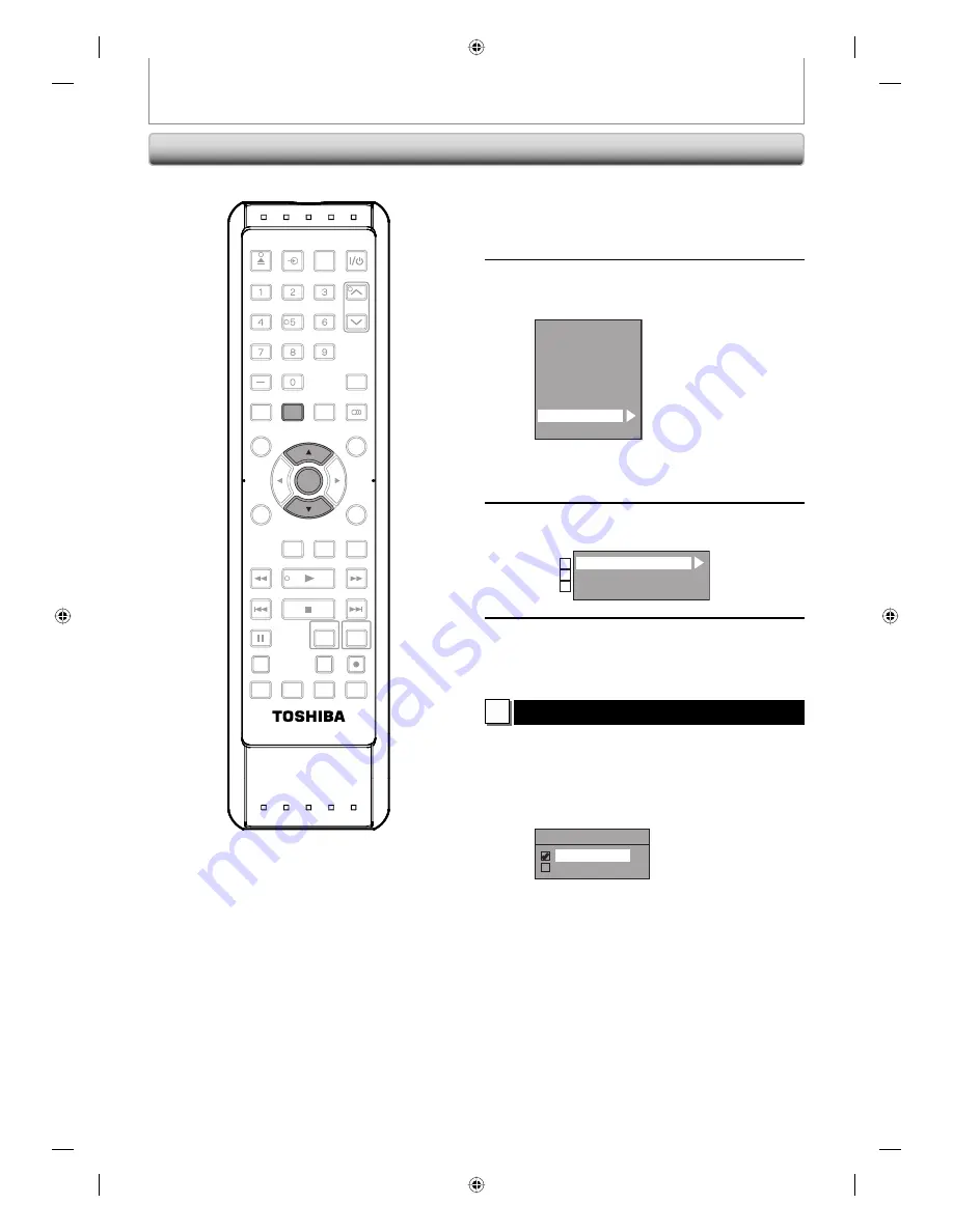 Toshiba DVR670 - DVDr/ VCR Combo Скачать руководство пользователя страница 108