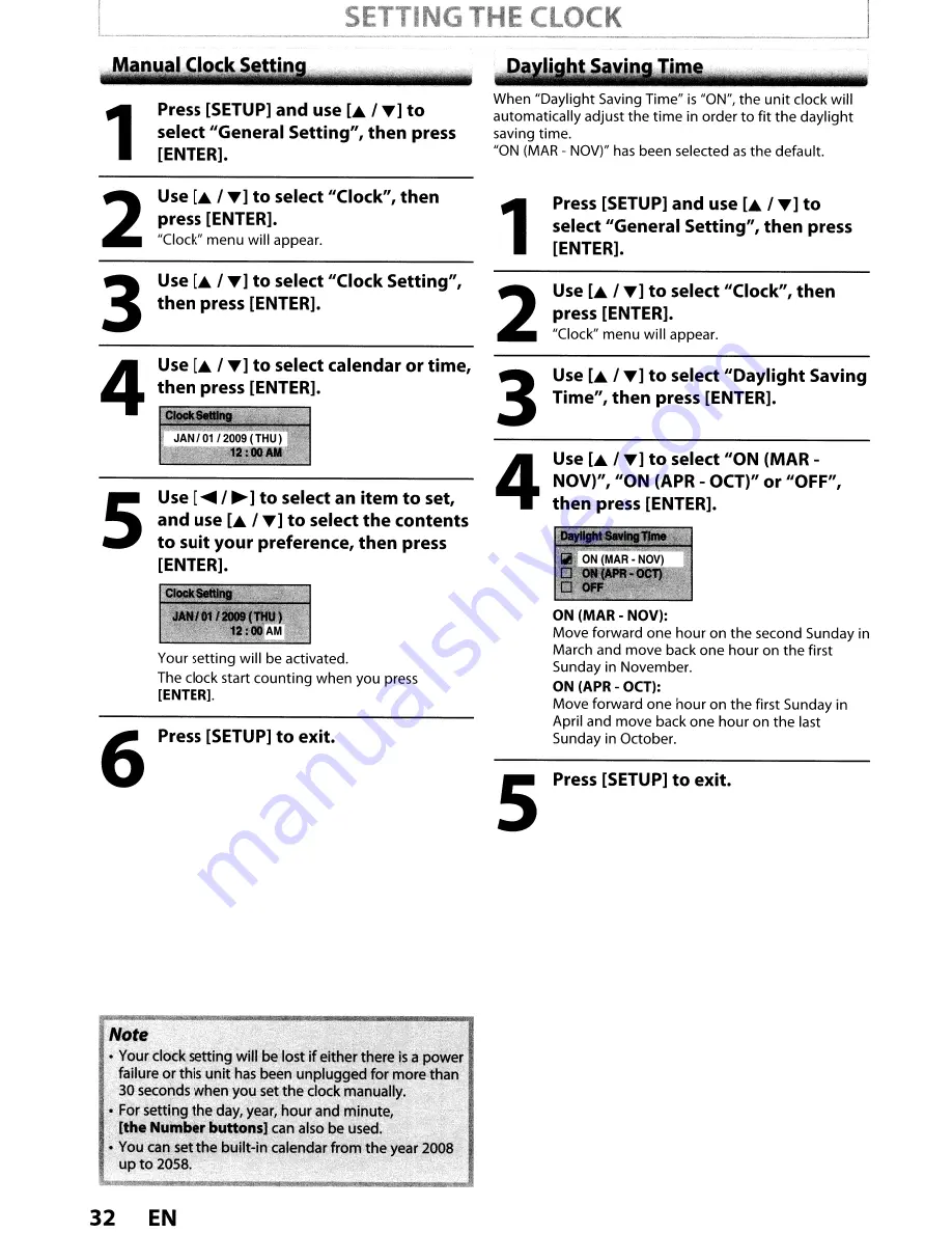 Toshiba DVR670KU Owner'S Manual Download Page 32