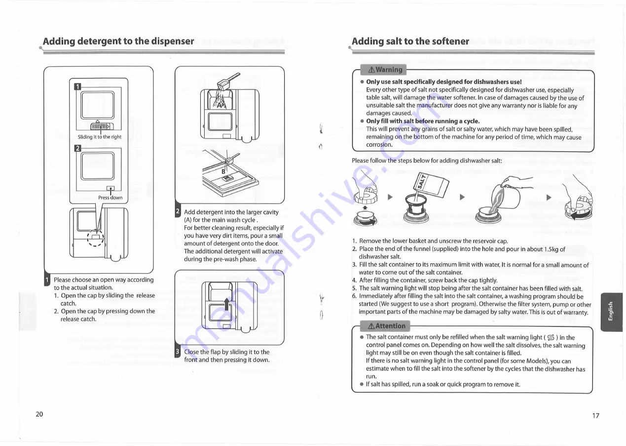 Toshiba DW-14F2MEBS Instruction Manual Download Page 20