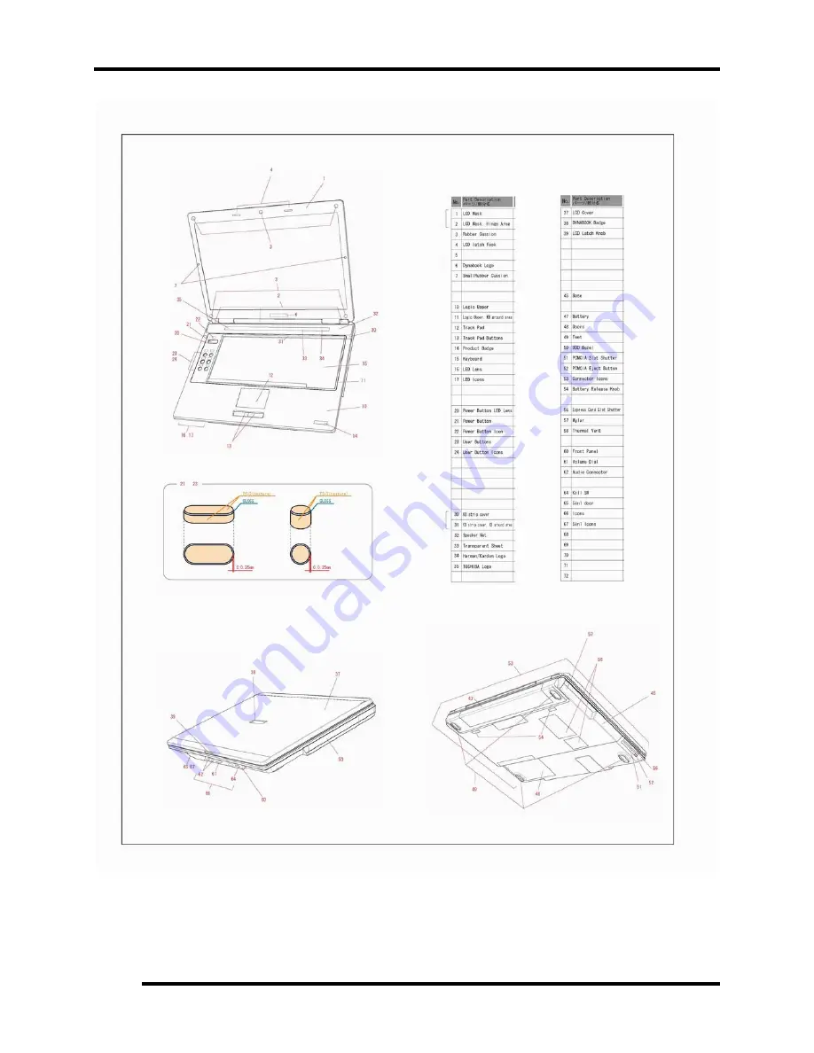 Toshiba Dynabook Vx/4 Maintenance Manual Download Page 23