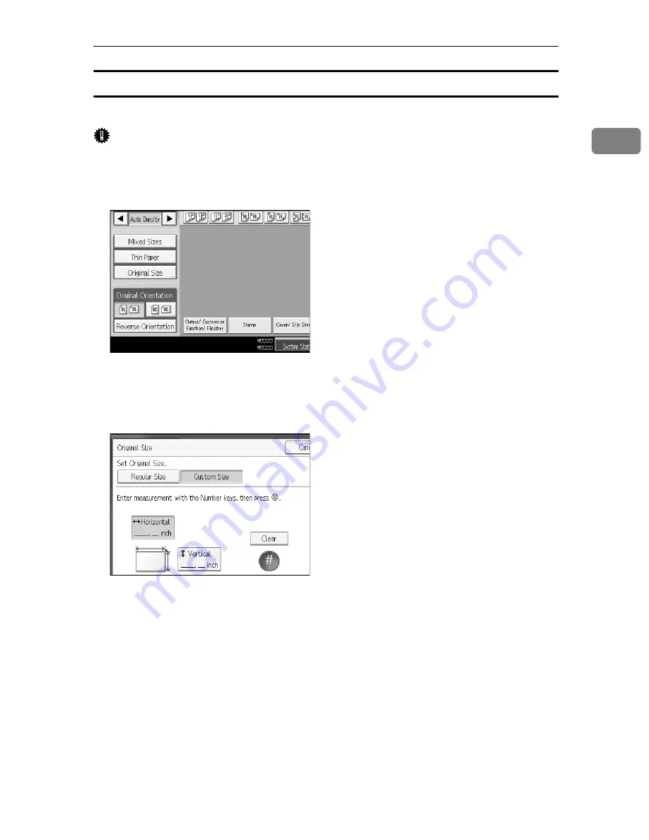 Toshiba e-studio 1101 Operator'S Manual Download Page 45