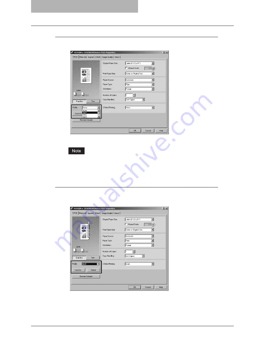 Toshiba e-STUDIO 165 Printing Manual Download Page 166