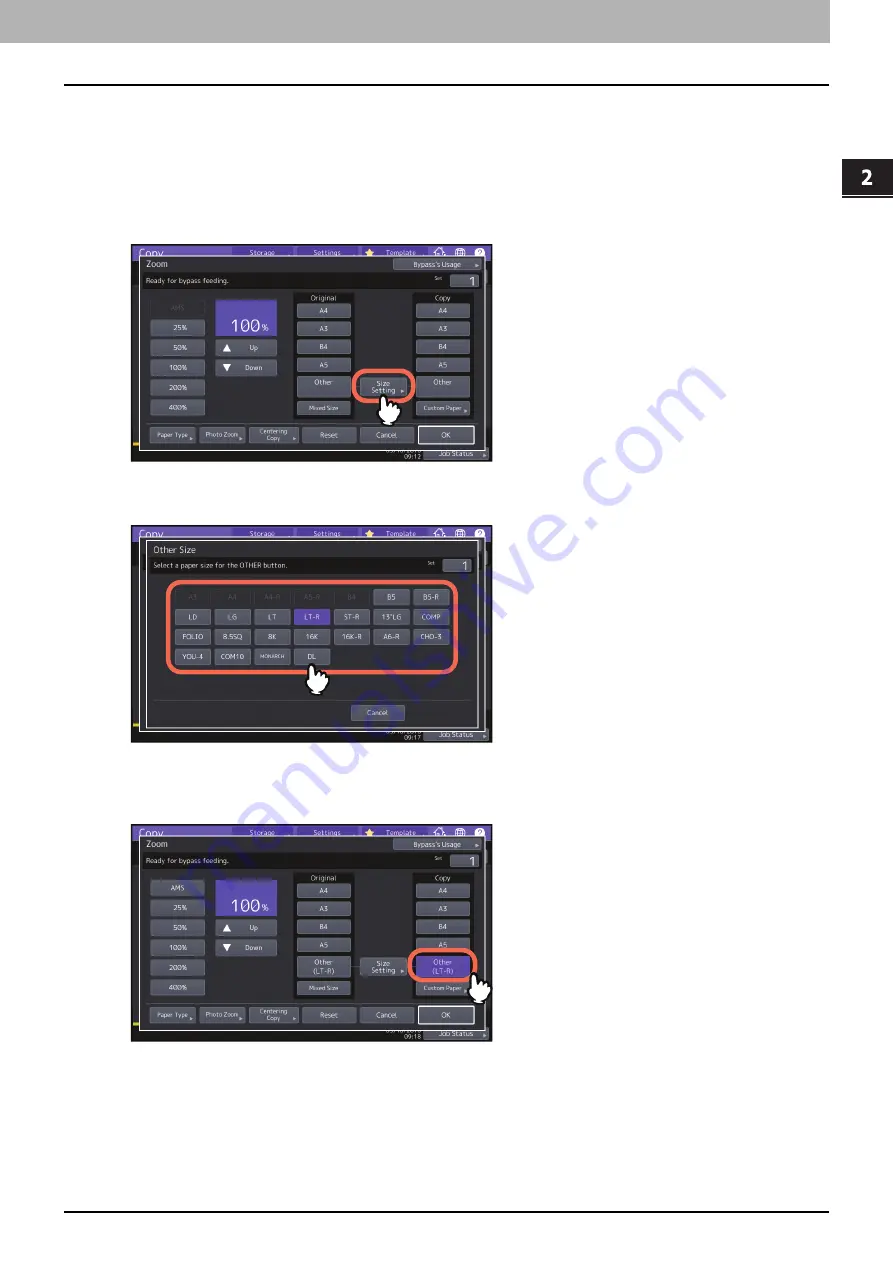 Toshiba e-studio 2000ac Copying Manual Download Page 35