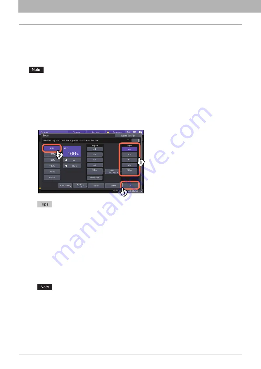 Toshiba e-studio 2000ac Copying Manual Download Page 44