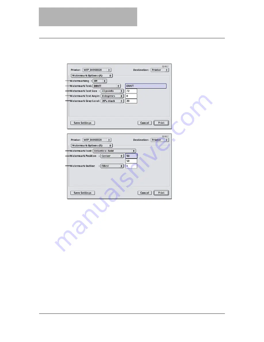 Toshiba e-studio 202L Printing Manual Download Page 318