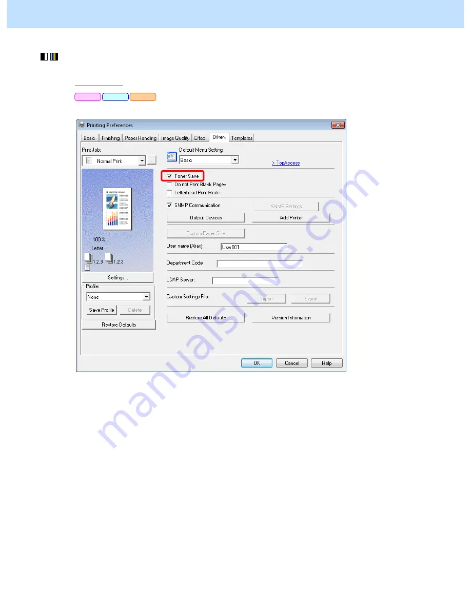 Toshiba e-studio 2040c Imaging Manual Download Page 196