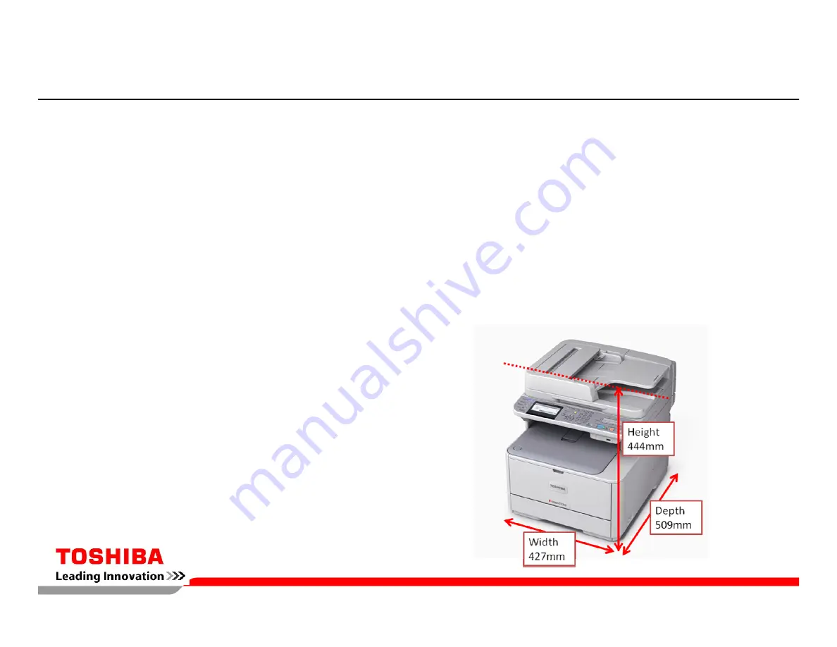 Toshiba e-Studio 223CS Technical Training Manual Download Page 4