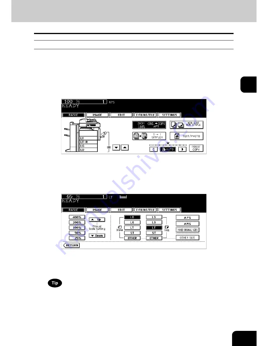 Toshiba e-Studio 252 Operator'S Manual Download Page 95