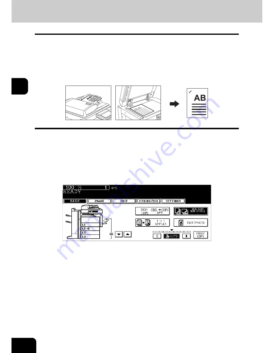 Toshiba e-Studio 252 Operator'S Manual Download Page 106