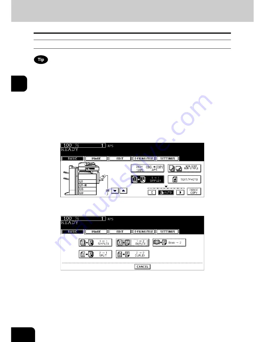 Toshiba e-Studio 252 Operator'S Manual Download Page 116