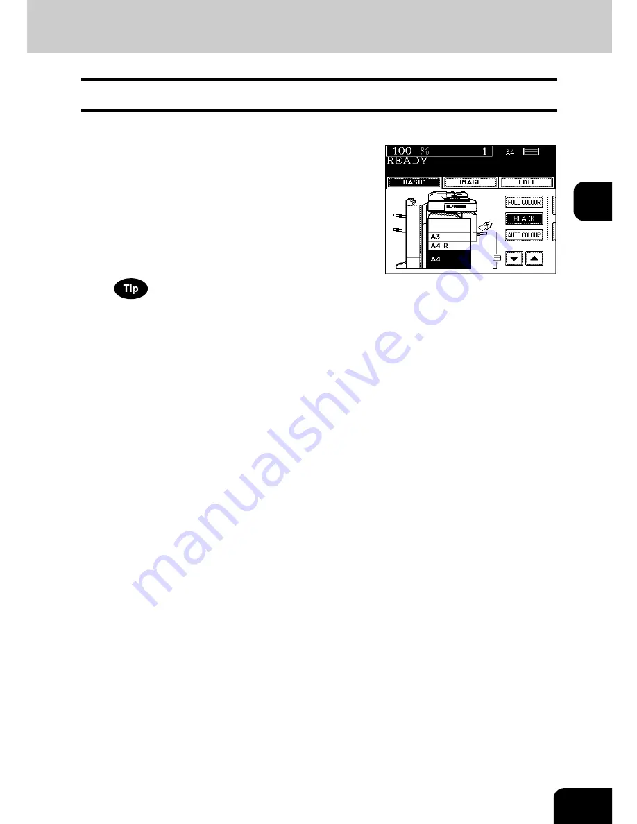 Toshiba e-STUDIO 4511 Operator'S Manual Download Page 73