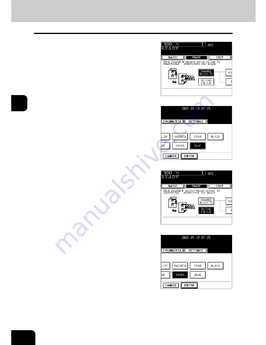 Toshiba e-STUDIO 4511 Operator'S Manual Download Page 104