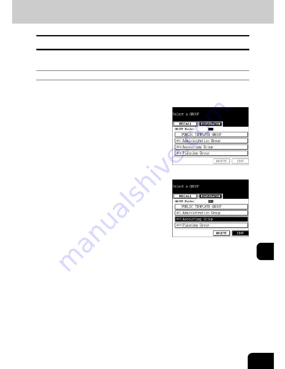 Toshiba e-STUDIO 4511 Operator'S Manual Download Page 239