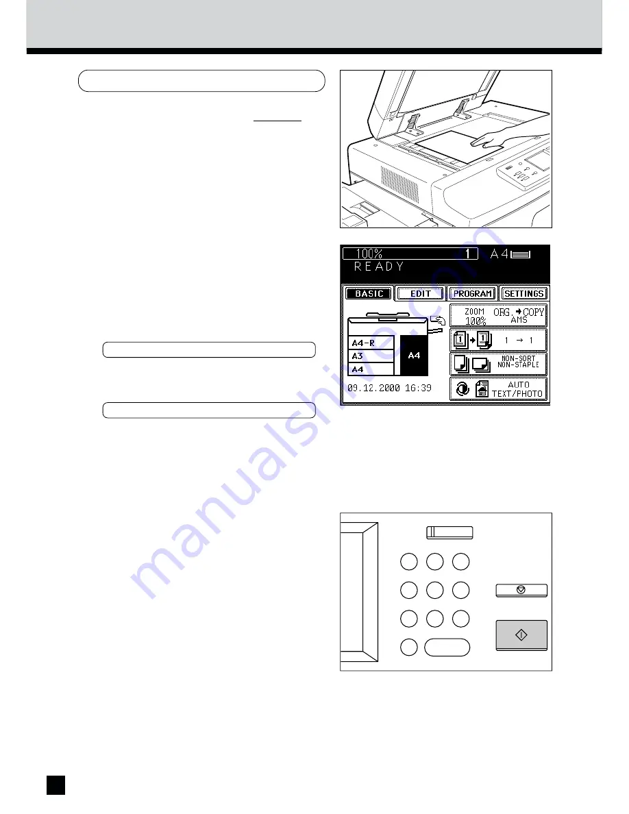 Toshiba e-STUDIO 55 Operator'S Manual For Copying Functions Download Page 33