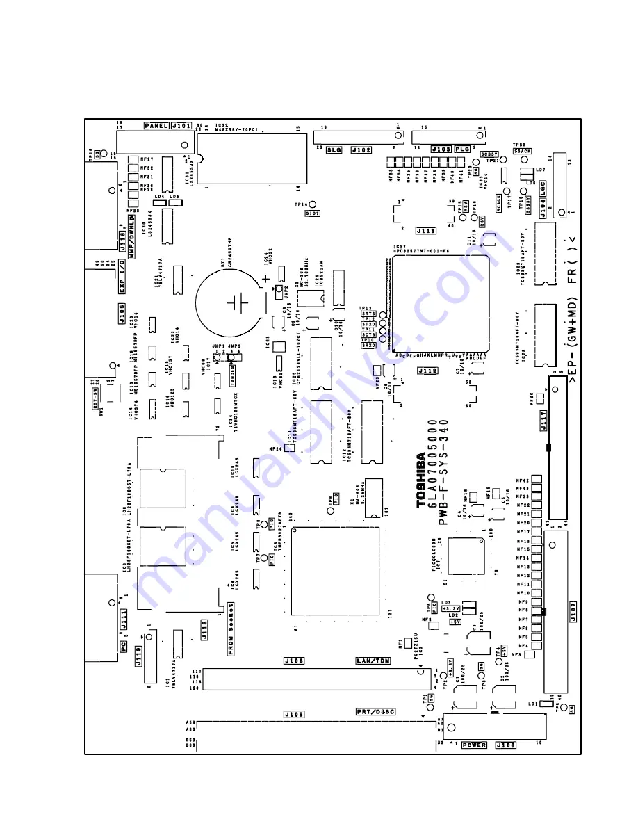 Toshiba e-STUDIO 550 Service Manual Download Page 339