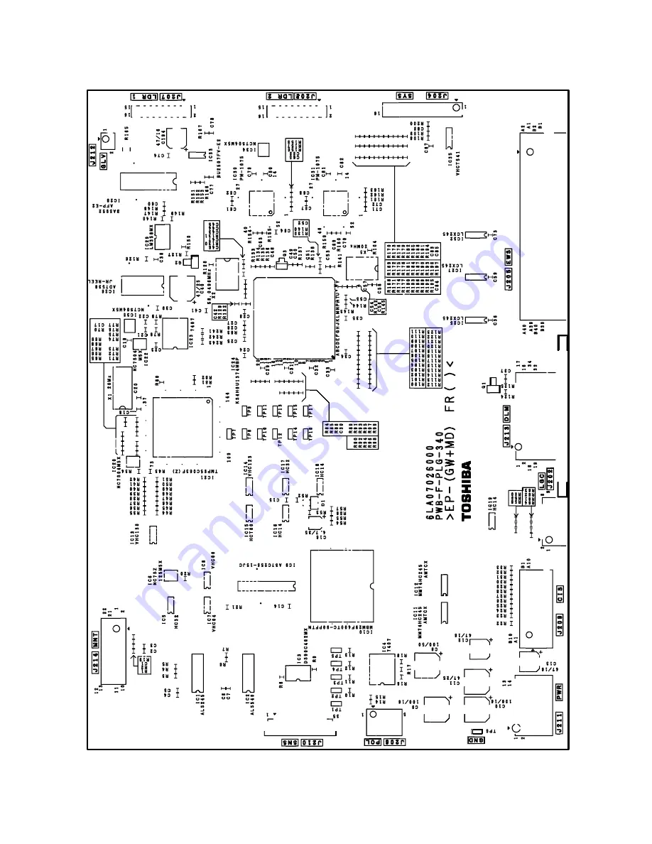 Toshiba e-STUDIO 550 Service Manual Download Page 342