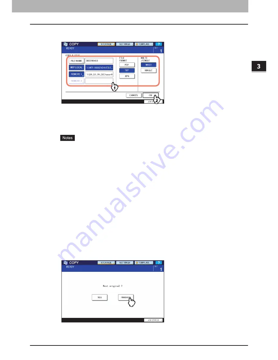 Toshiba E-STUDIO 555 Copying Manual Download Page 81