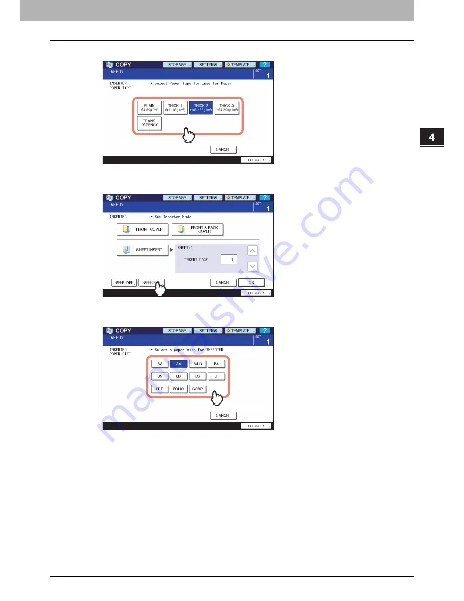 Toshiba E-STUDIO 555 Copying Manual Download Page 133