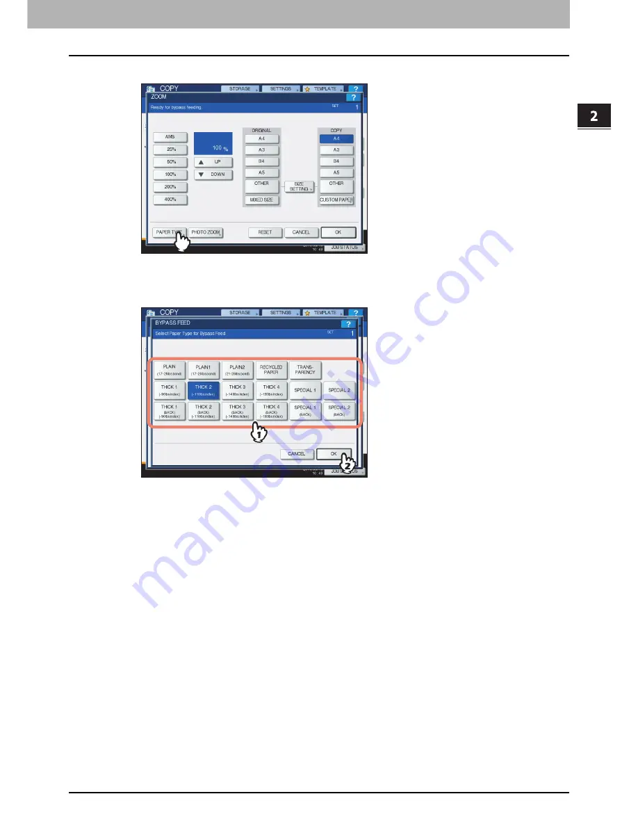 Toshiba e-studio 5560c Copying Manual Download Page 41