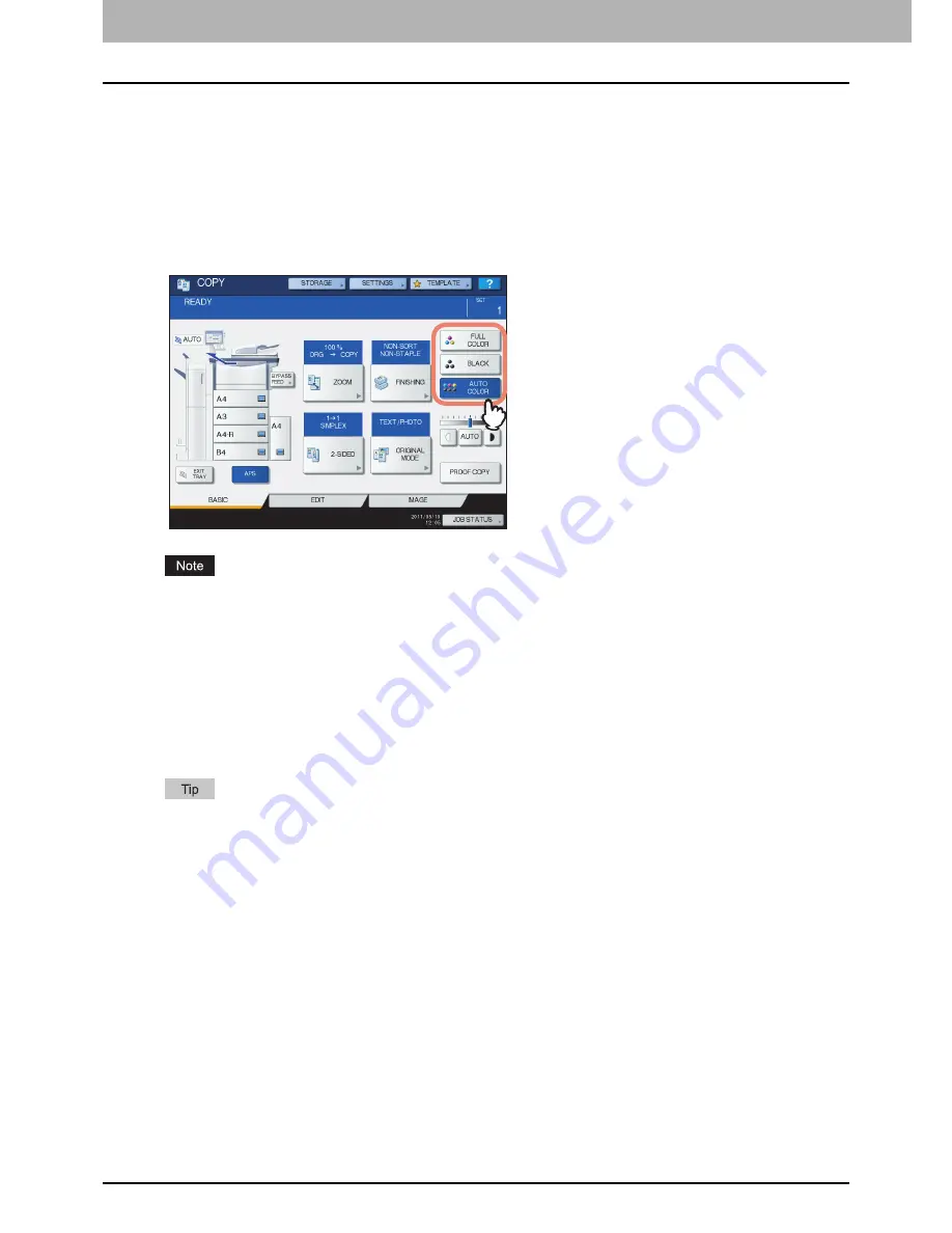 Toshiba e-studio 5560c Copying Manual Download Page 56