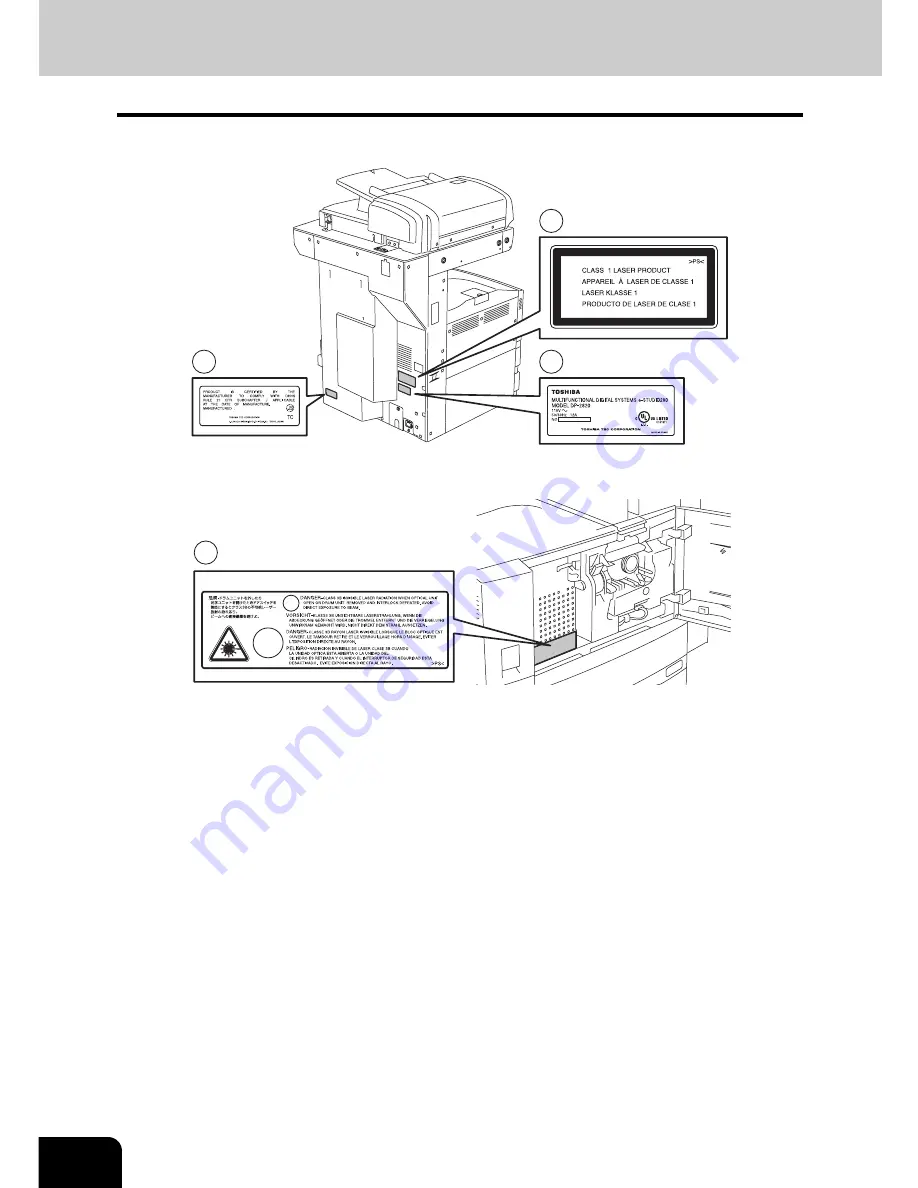 Toshiba e-STUDIO FASTstart 200L Operator'S Manual Download Page 8