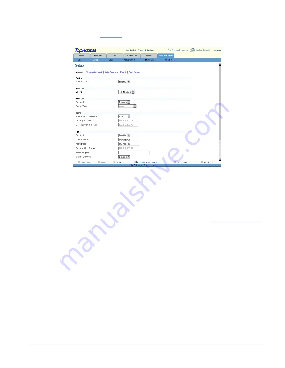 Toshiba e-STUDIO GL-1010 Administrator'S Manual Download Page 247