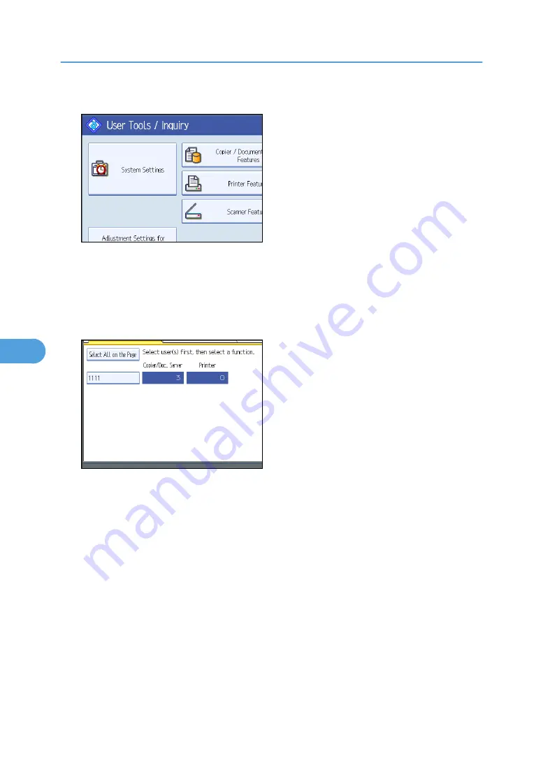 Toshiba e-studio1105 Operating Instructions Manual Download Page 268