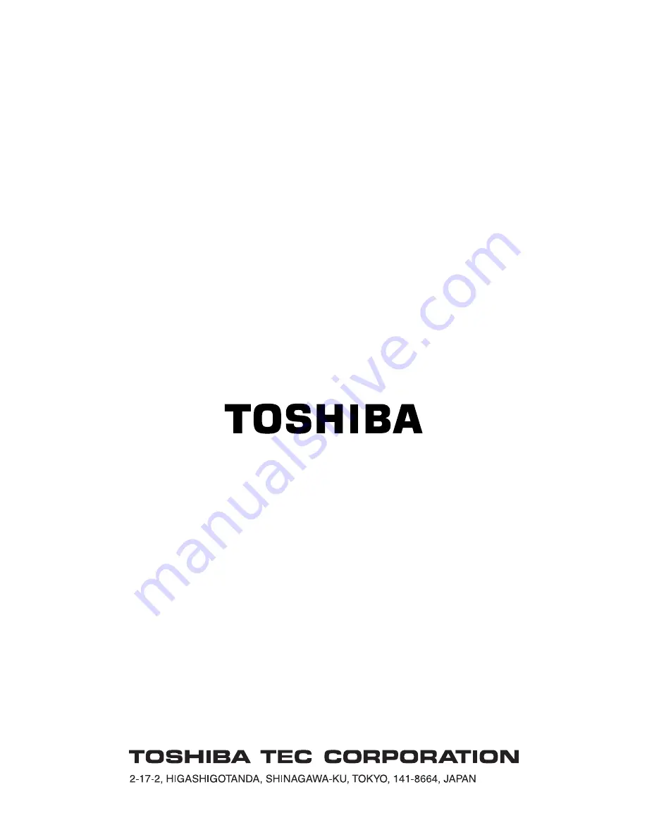 Toshiba e-STUDIO165 Service Manual Download Page 313