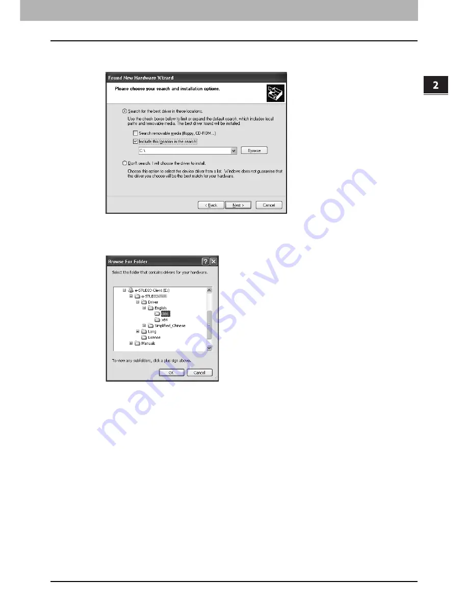 Toshiba E-STUDIO2006 Software Installation Manual Download Page 23