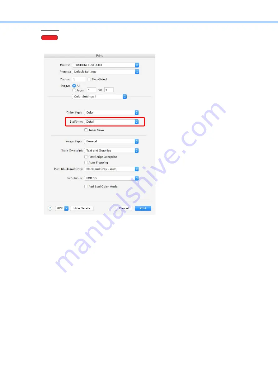 Toshiba e-STUDIO2010AC Imaging Manual Download Page 187