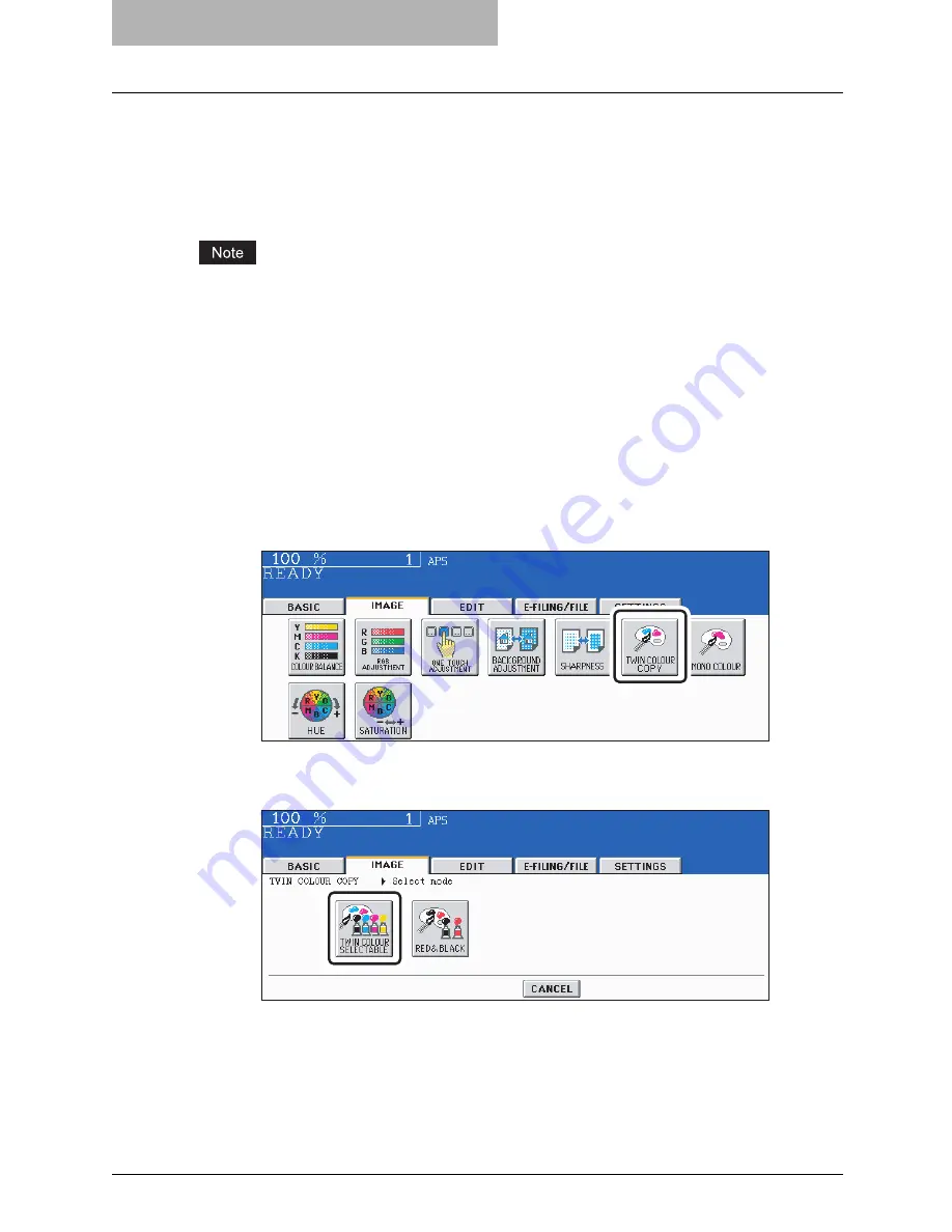 Toshiba e-STUDIO2500c Operator'S Manual Download Page 156