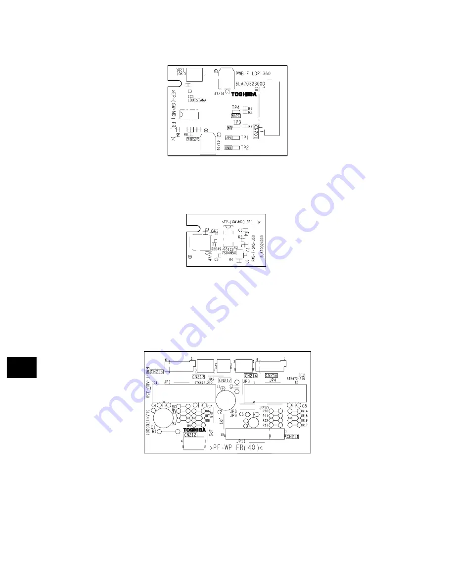 Toshiba e-STUDIO350 Service Manual Download Page 282