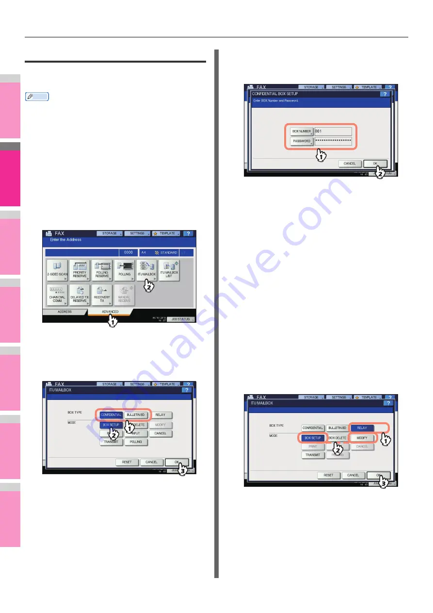 Toshiba e-Studio477s Advanced Manual Download Page 42