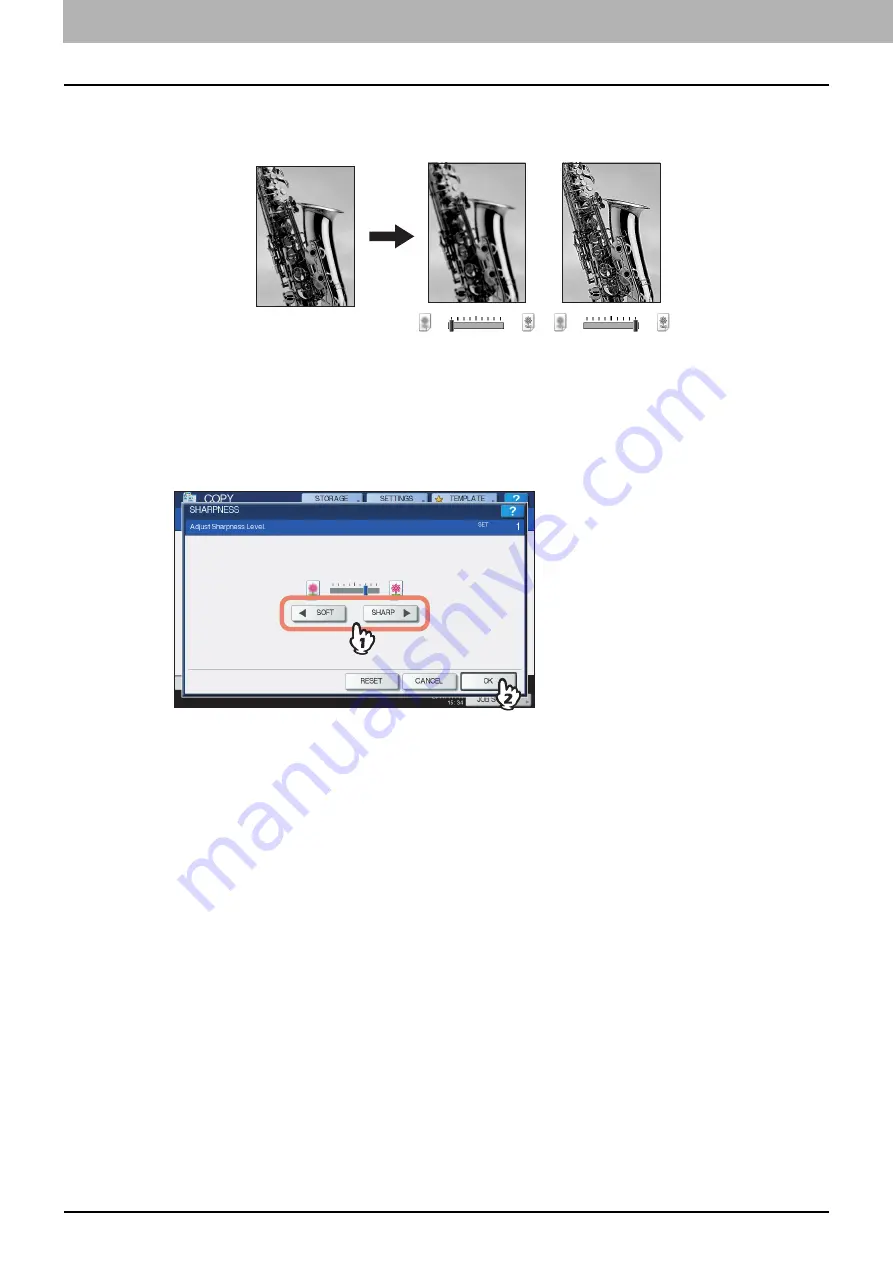 Toshiba e-STUDIO557 Copying Manual Download Page 138