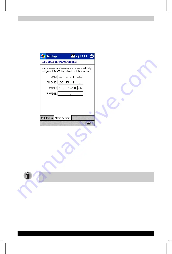 Toshiba e740 User Manual Download Page 103